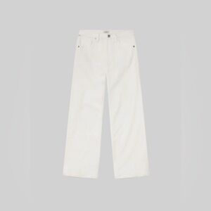 CITIZENS OF HUMANITY Palma Straight Clean Hem in Soft White NWT. Size 23.